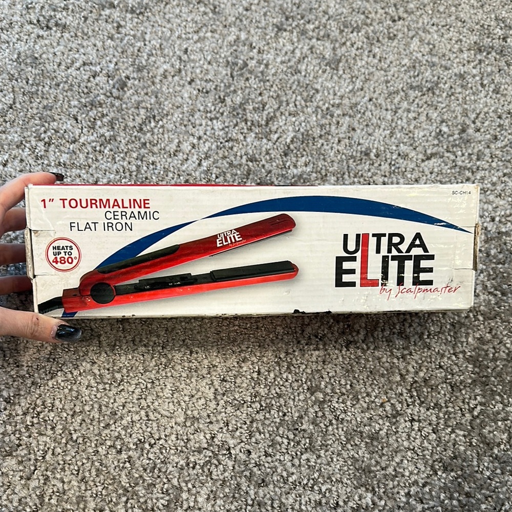 Ultra Elite by Jean Pierre Red Flat Iron